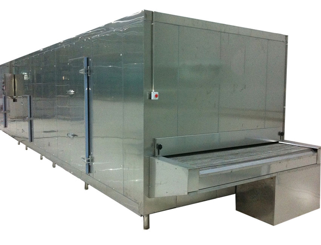 China Finely Processed 600kg/H Tunnel Freezer With Full Stainless Steel For Shrimp