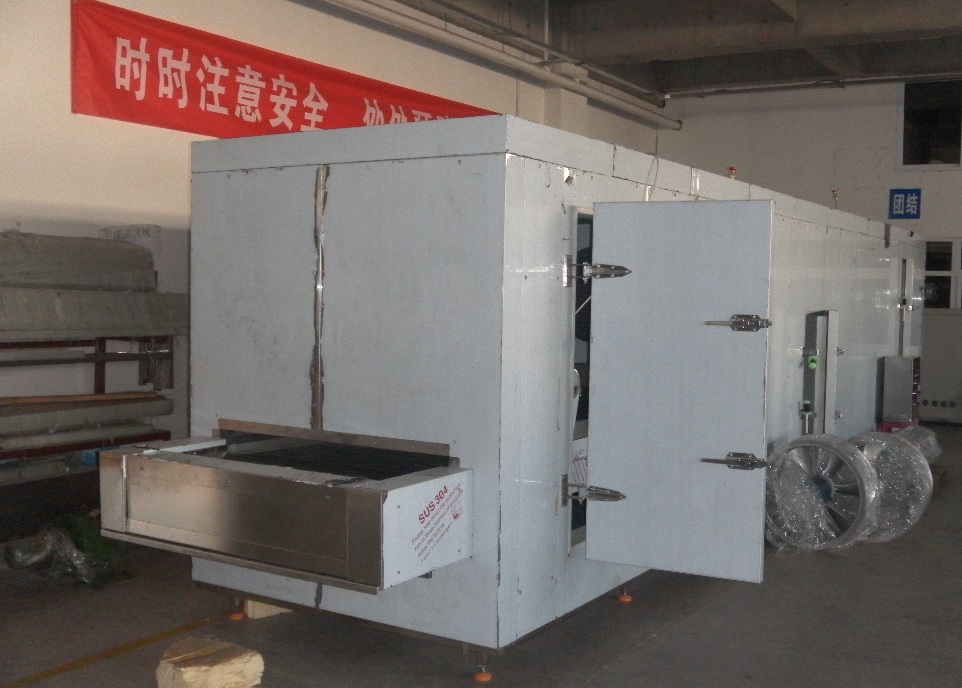 Tunnel Freezer 600kg/h for Shrimp Processing in Quick Freezing Food Industry