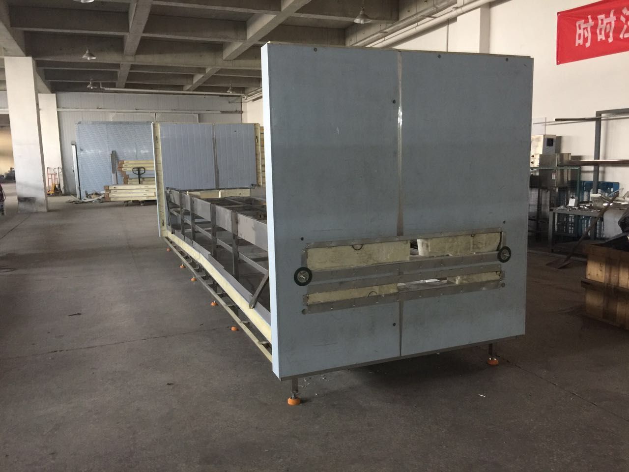 Tunnel Freezer 100kg/h for Meat Processing in Quick Freezing Food Industry