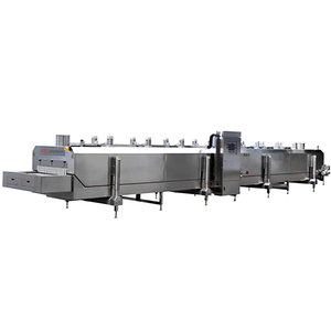 Flydende Nitrogen Tunnel Fryser 300kg -3000kg/t 