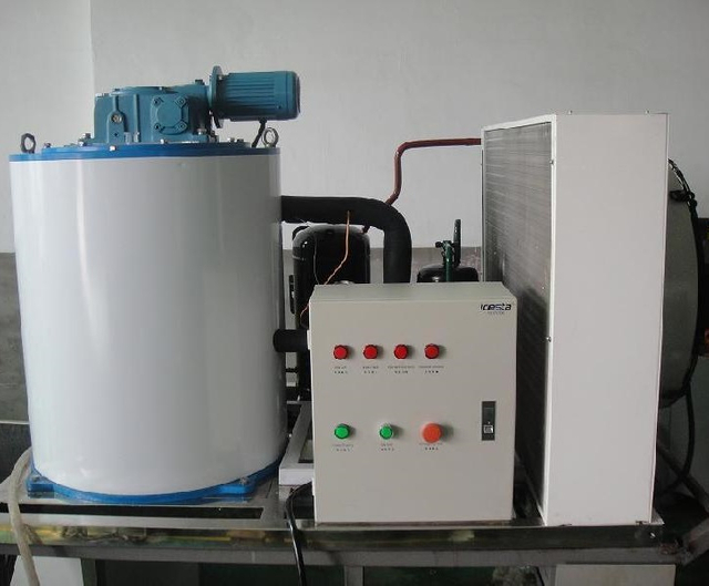 Flack Ice Maker Machine for Seafood Process 5T/24H 