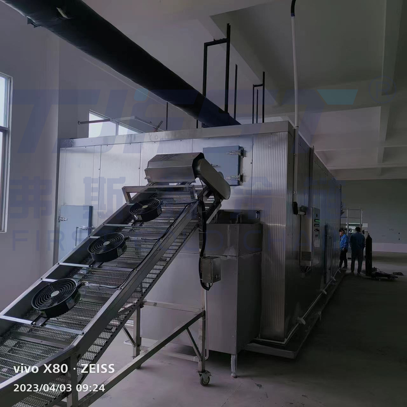 נסה את מקפיא המיטה הנוזלית FSLD2000 IQF - הפתרון שלך לתהליך IQF מהפכני של פירות וירקות