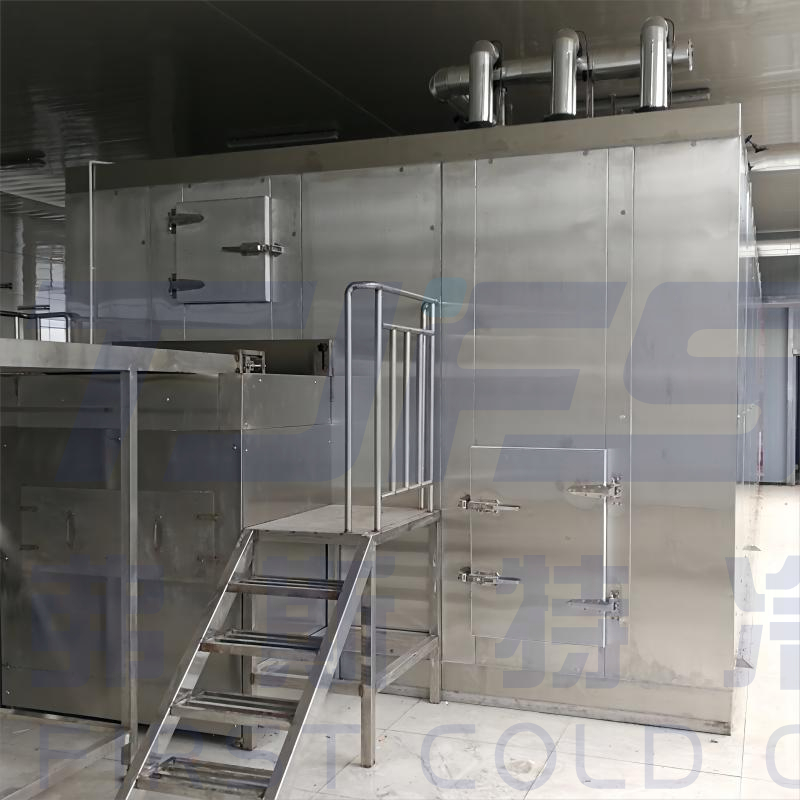 High Quality Fluidized Bed IQF Freezer FSLD1000 IQF Freezer for fruits From First Cold Chain 