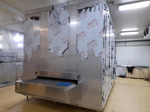 China Supplier Mesh Belt Tunnel Freezer/ Impingement Tunnel Freezer for Meat Freeze 