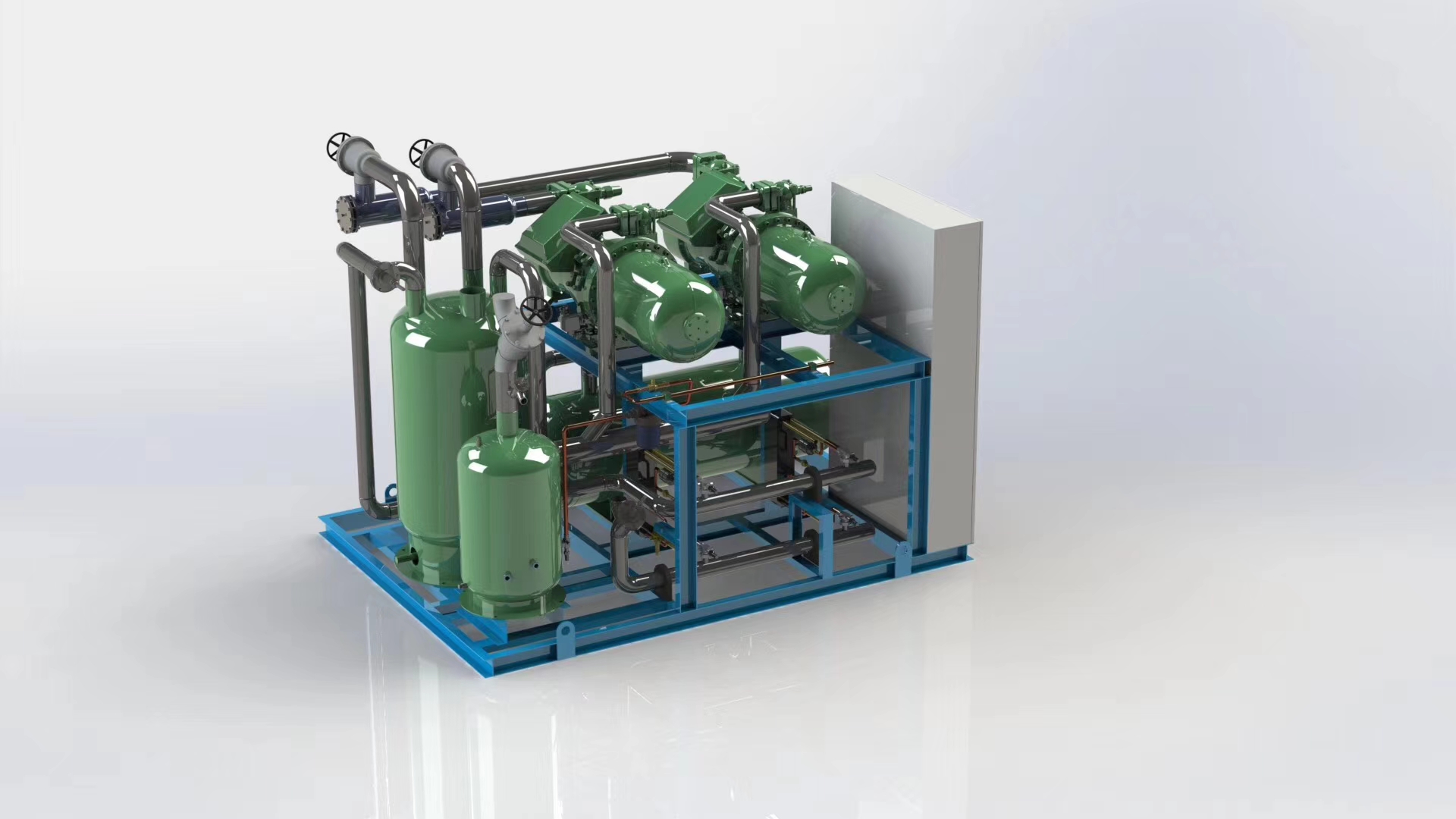 Bitzer Compressor Unit for IQF Freezer 