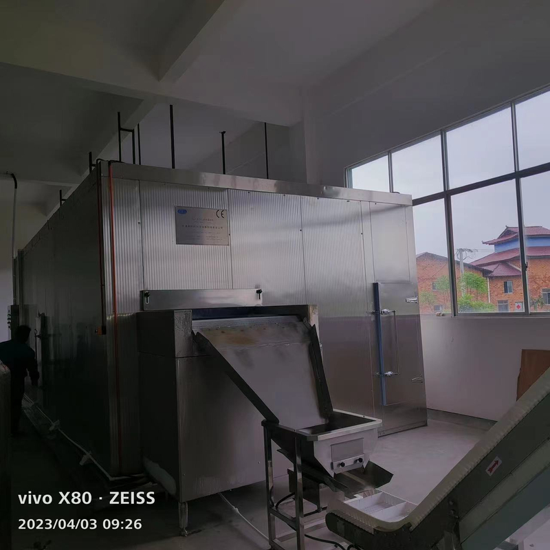 來自首位家冷鏈的高品質流化床速凍機 FSLD5000 藍莓速凍機 