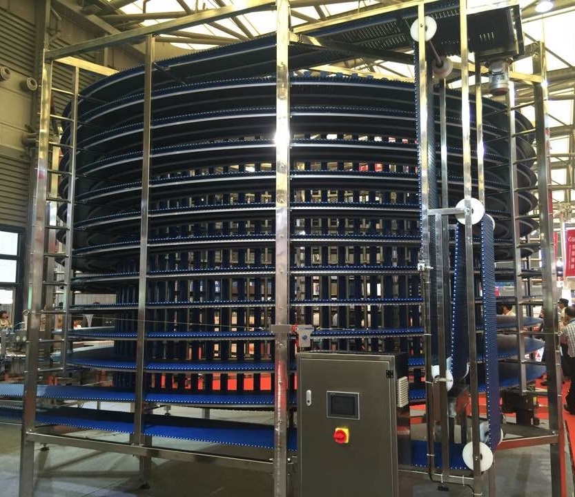 FSL300 Spiral Freezer with Stainless Steel Materials /Instant Freezing Machinery for Frozen SeaFood From China First Cold Chain 